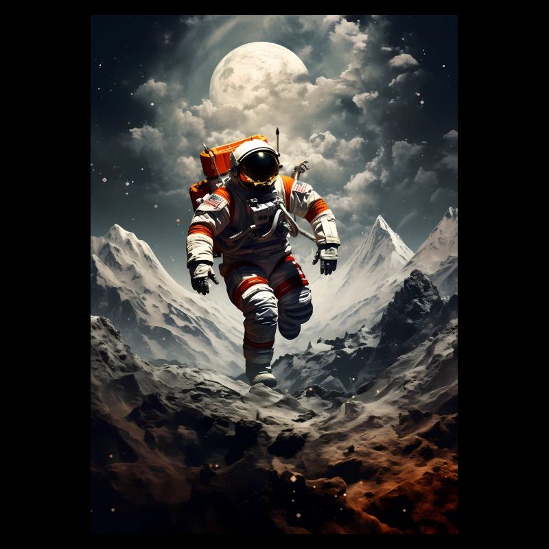 Astronaut in space