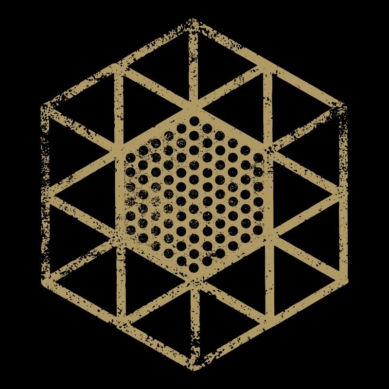 Hexagone · · Formation · Symboles · caractères grunge
