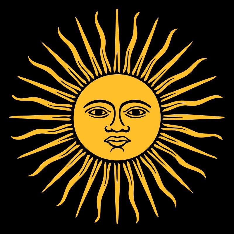 sonne argentinien sol de mayo argentinien
