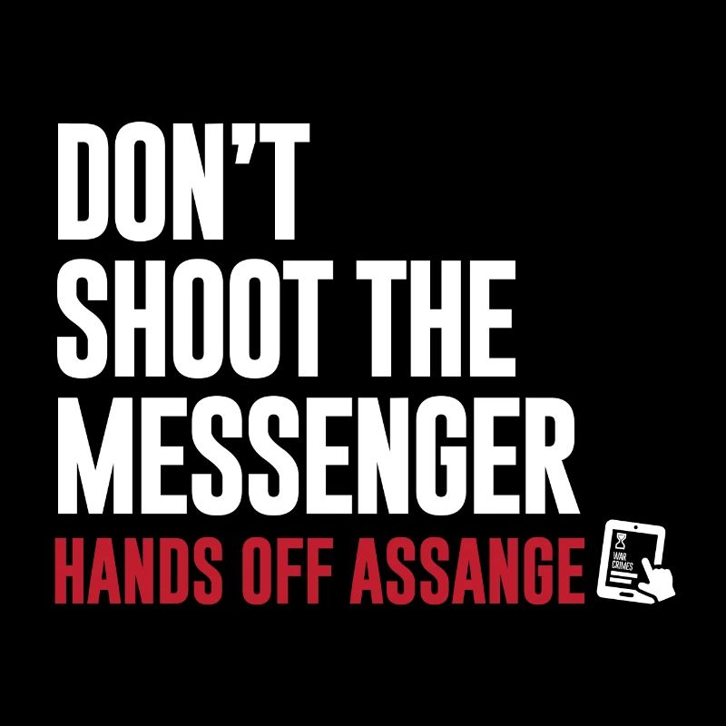 Hands Off Assange - Ne tirez pas sur le Messenger