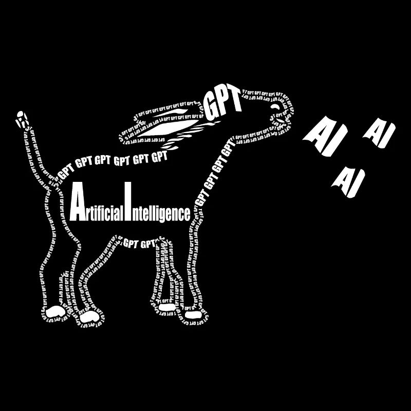 AI Comedy, Funny Chat GPT, Donkey AI Fun octets