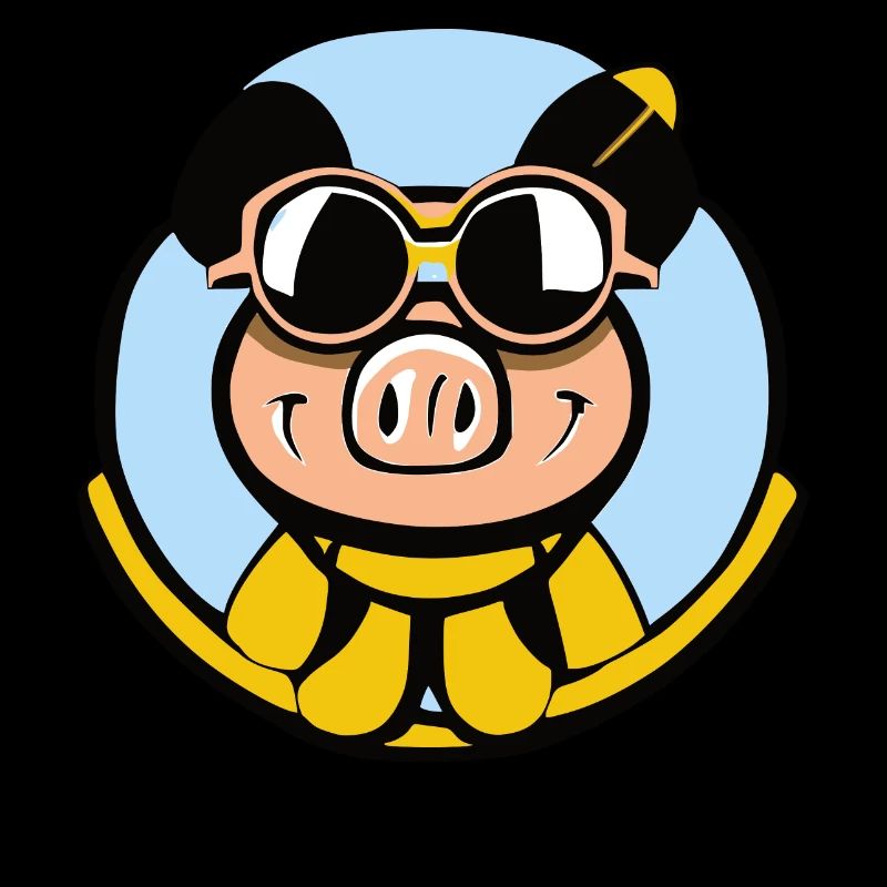 S’amuser avec le cochon