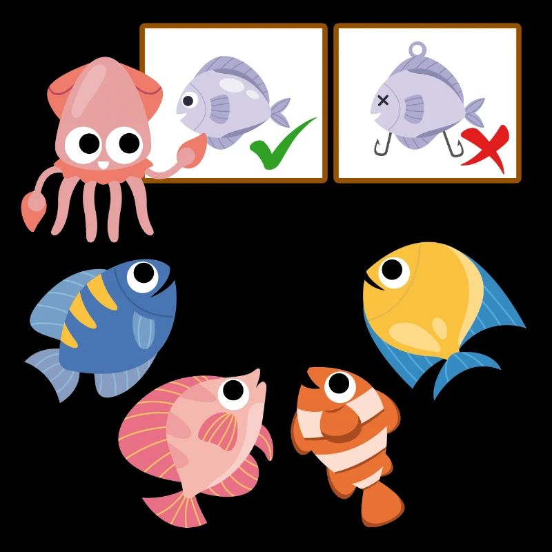 Permis de pêche Examen d’appât poisson à l’école