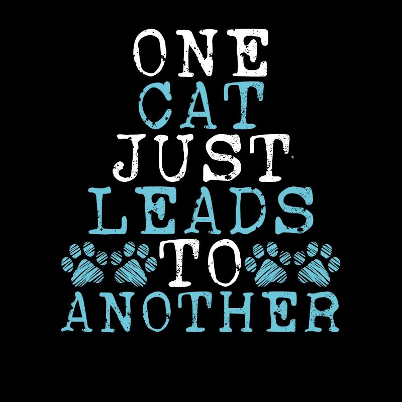 A cat leads only