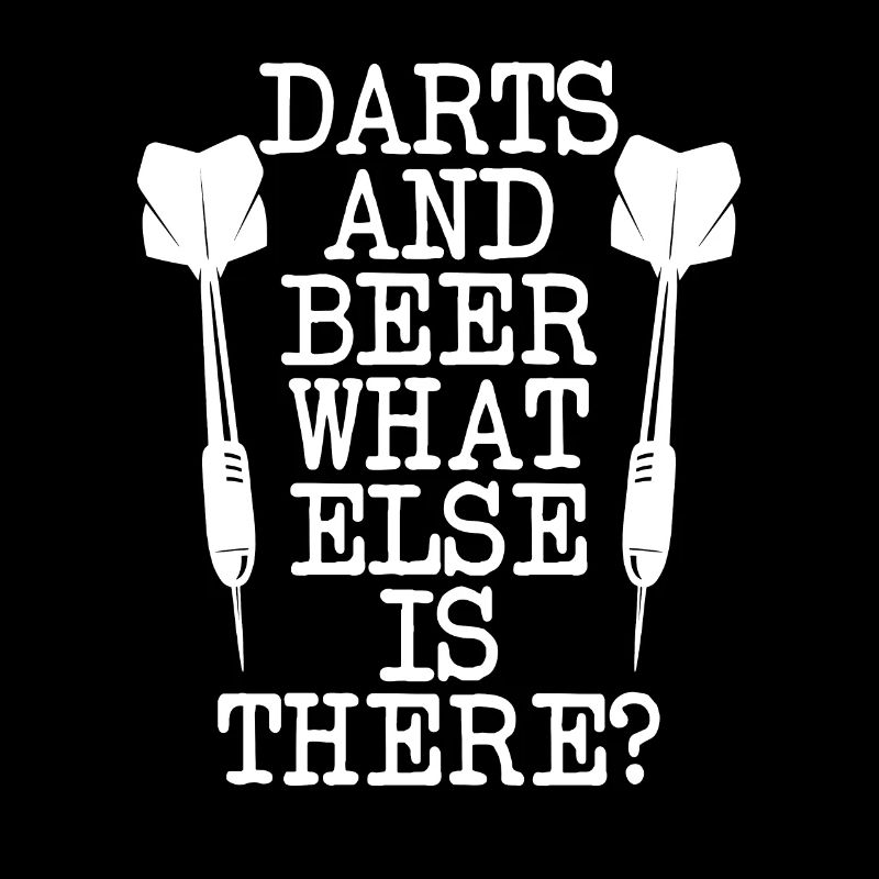 Fléchettes et bière avec deux fléchettes