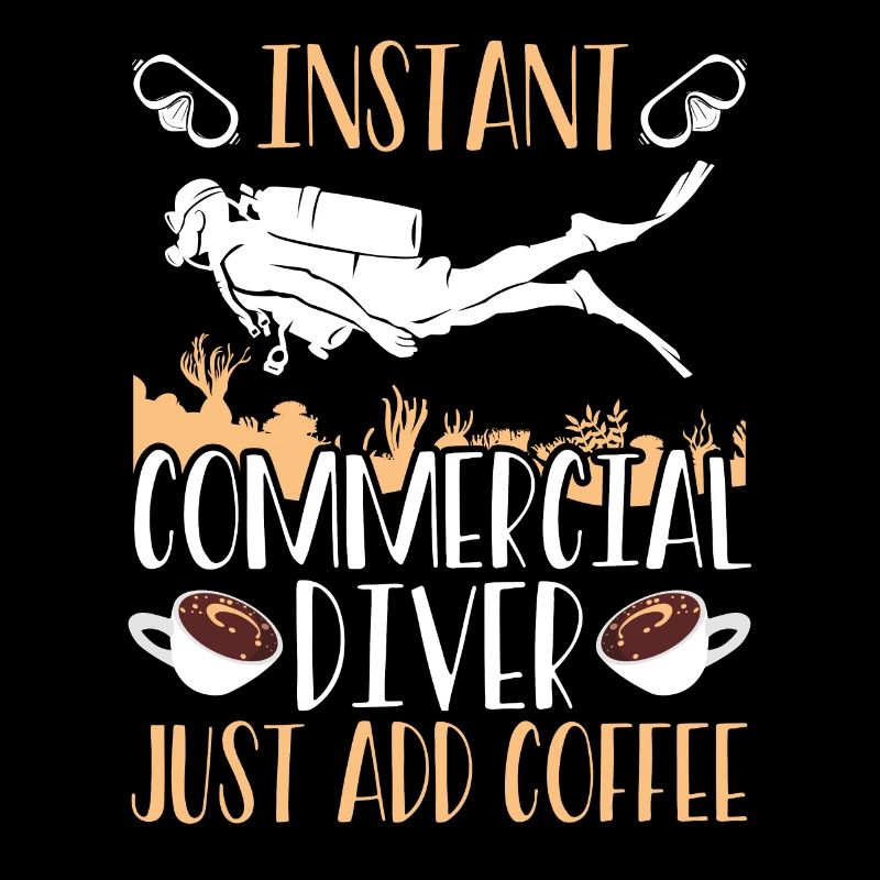 Diver simply adds coffee