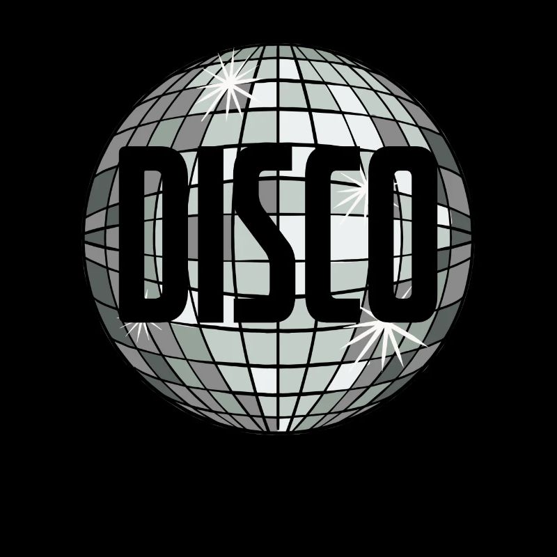 Disco Music Ball Dance Seventies Gift