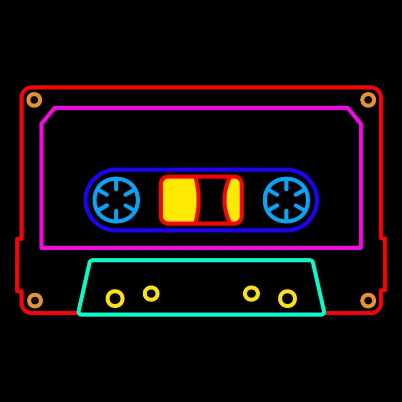 Cassette - Mixtape Audio Cassette Magnétique rétro