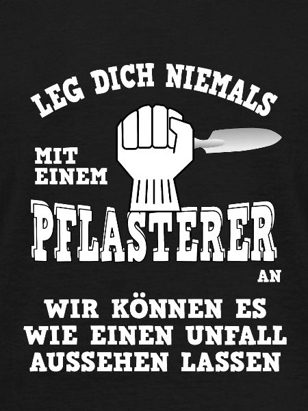 Pflasterer Unfall
