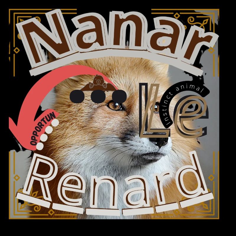Nanar der einzigartige personalisierte Fuchs