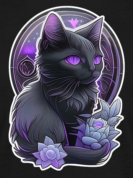 Black cat - Felin kitten