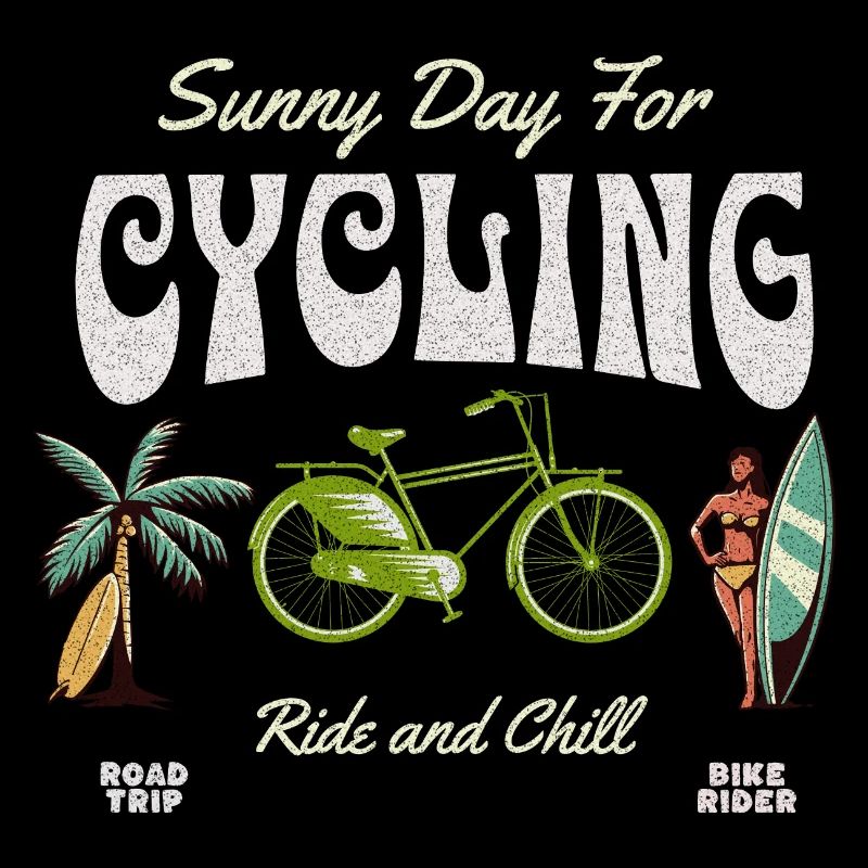 Sunny day for cycling