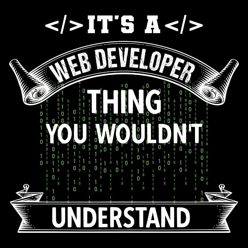 Webentwickler Programmierer Vintage Morgenroutine