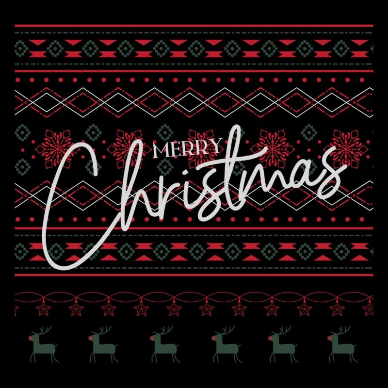 Laid de Noël Pull - Joyeux Noël