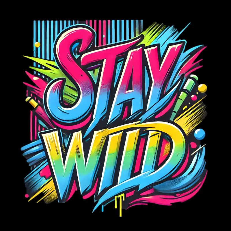 Stay Wild – Liberté colorée