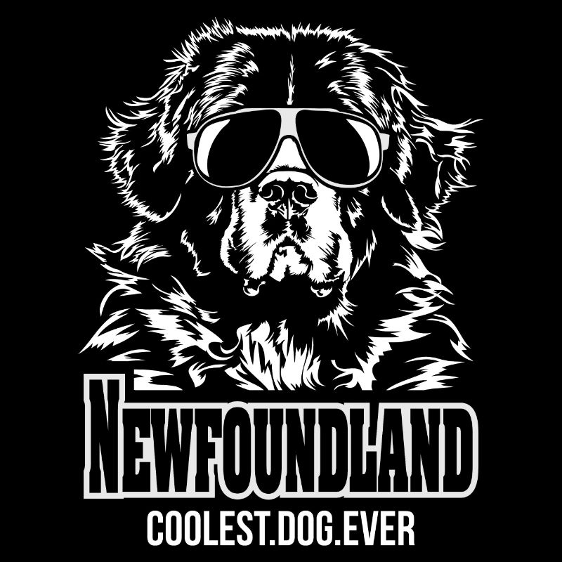 NEWFOUNDLAND coolest dog ever Wilsigns Geschenk