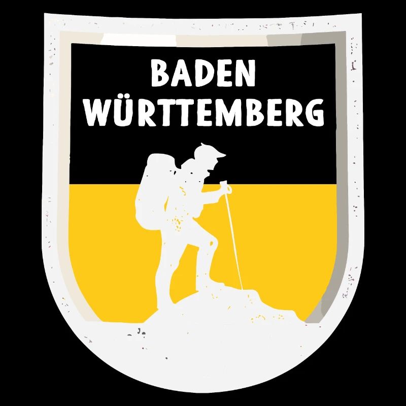 Drapeau du Bade-Wurtemberg Heimat Stuttgart