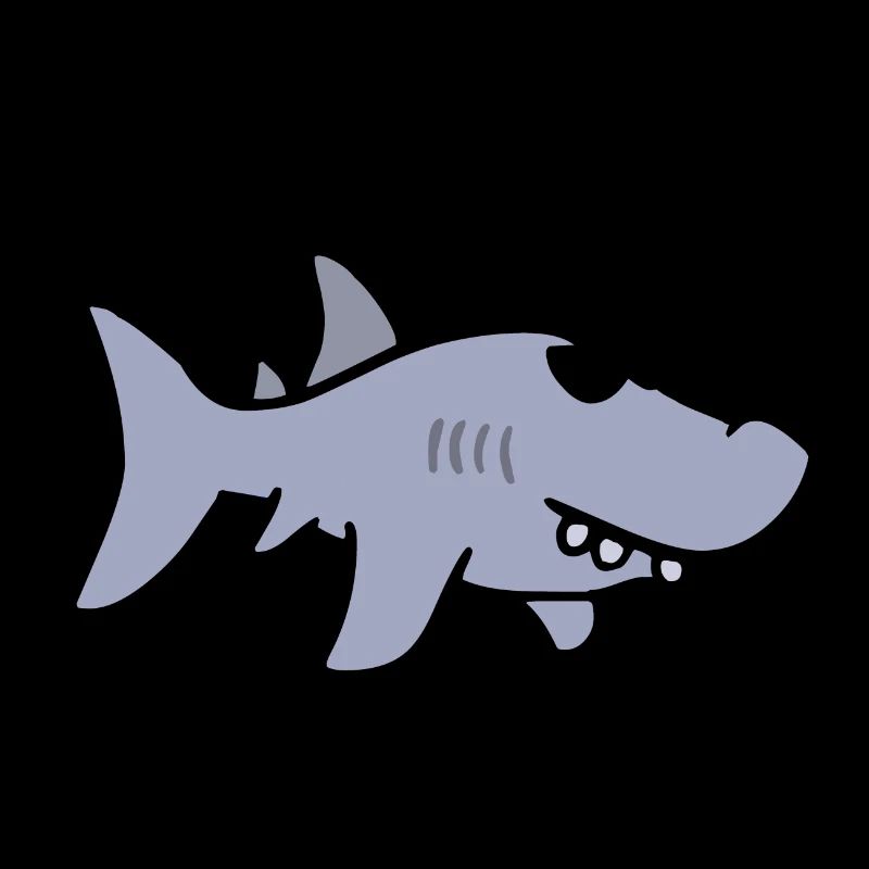 Animated shark design