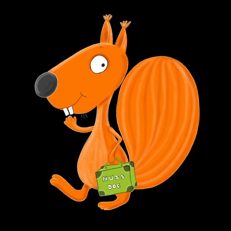 Eichhörnchen Nuss-Doc