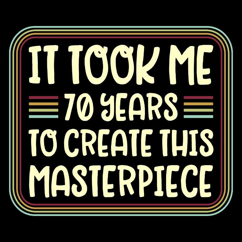70 years to create this masterpiece Retro