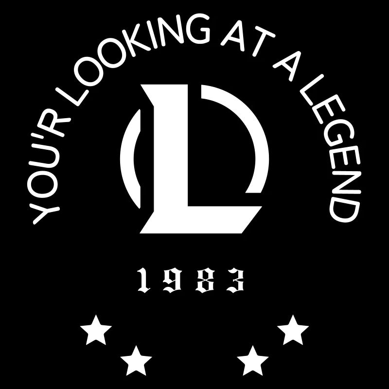 Du schaust dir die Legende an