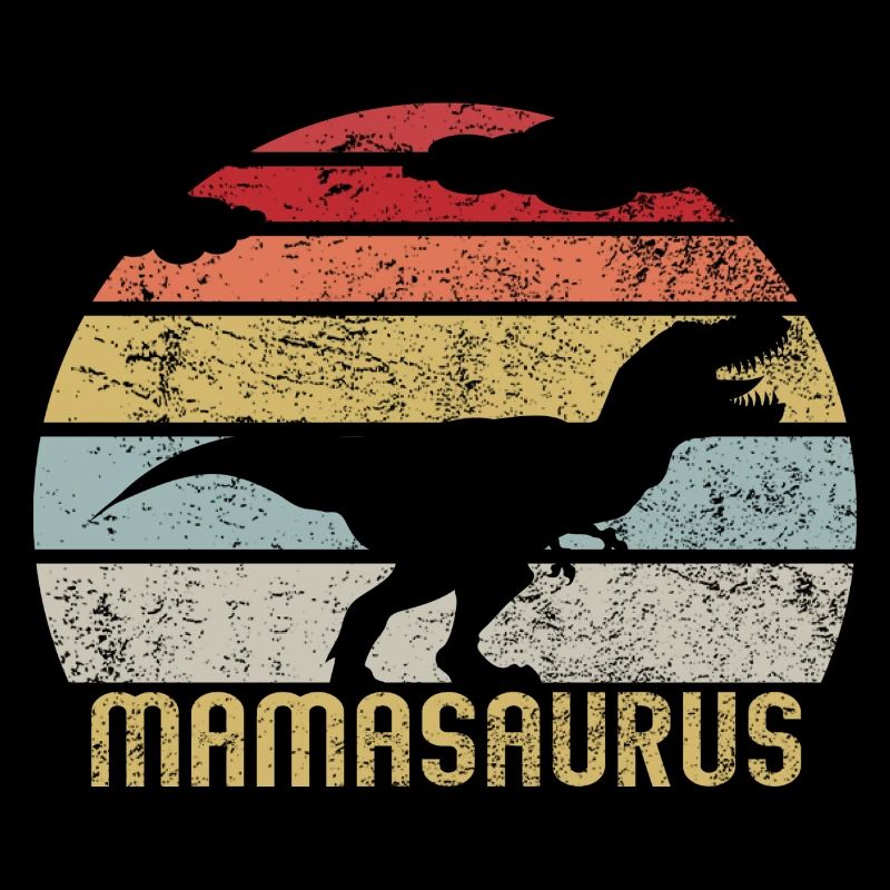 Mamasaurus Vintage Retro