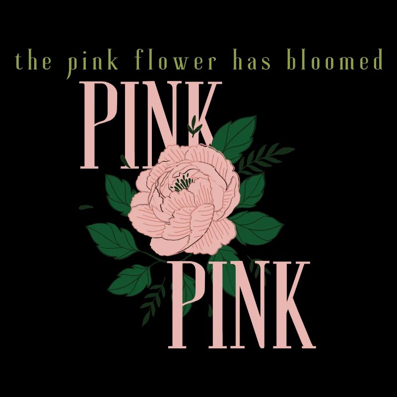 La fleur rose