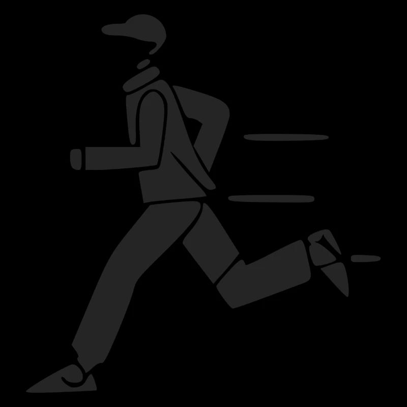 Le coureur de footing