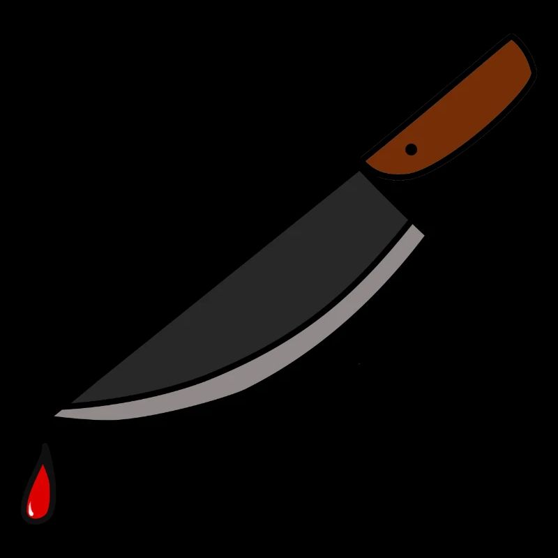 Blutiges Messer