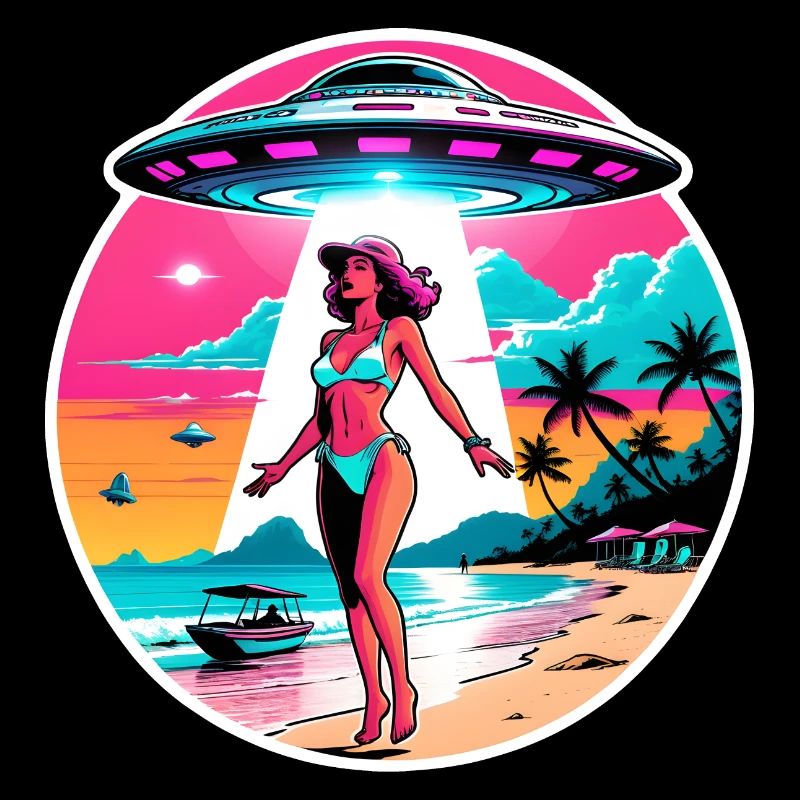Das wird von einem UFO entführt.
