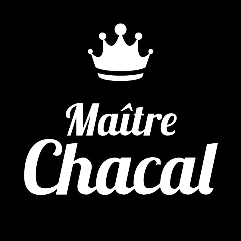 Master Jackal - white logo