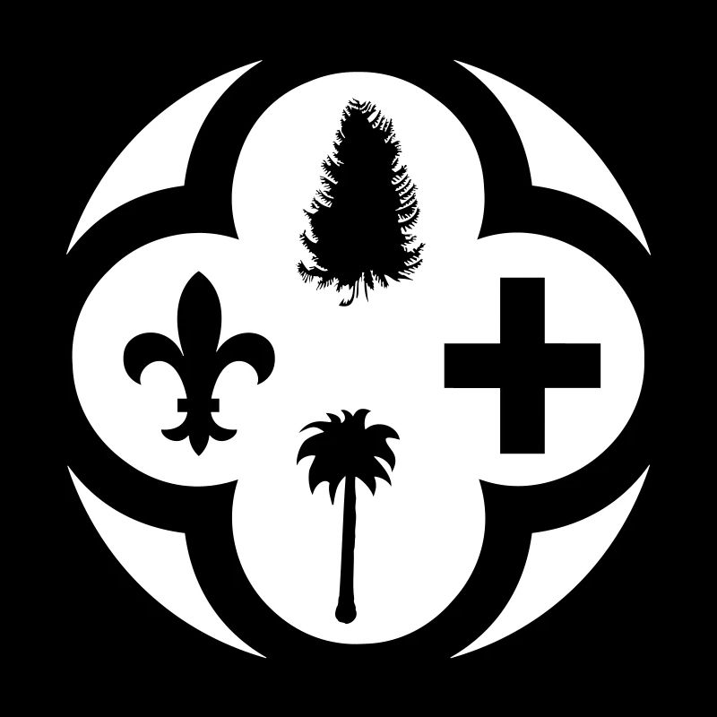 Flaggenabteilung Alpes maritimes Logo