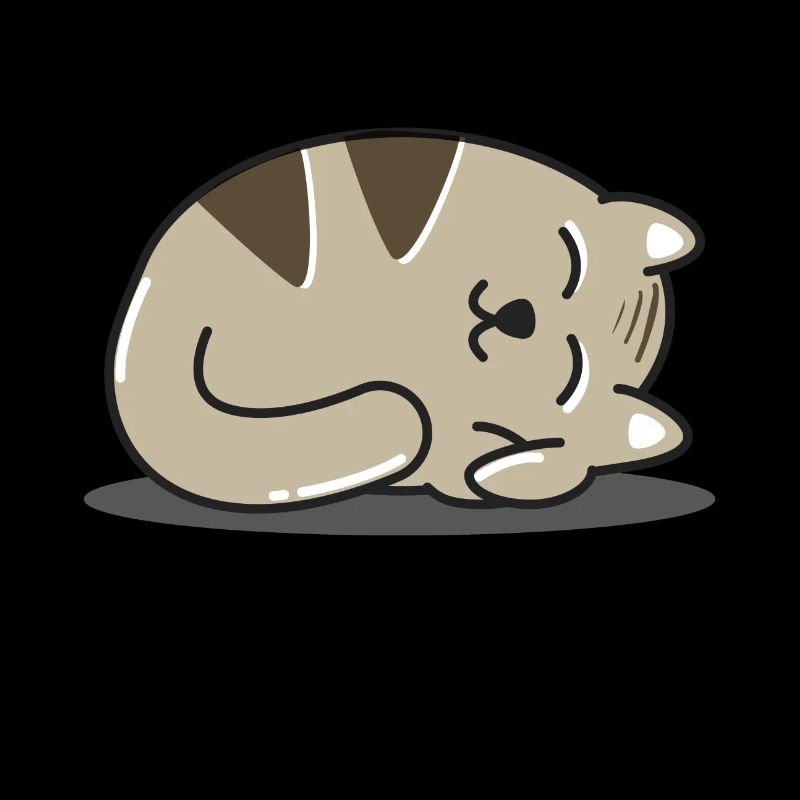 Chemise de couchage de chat mignon