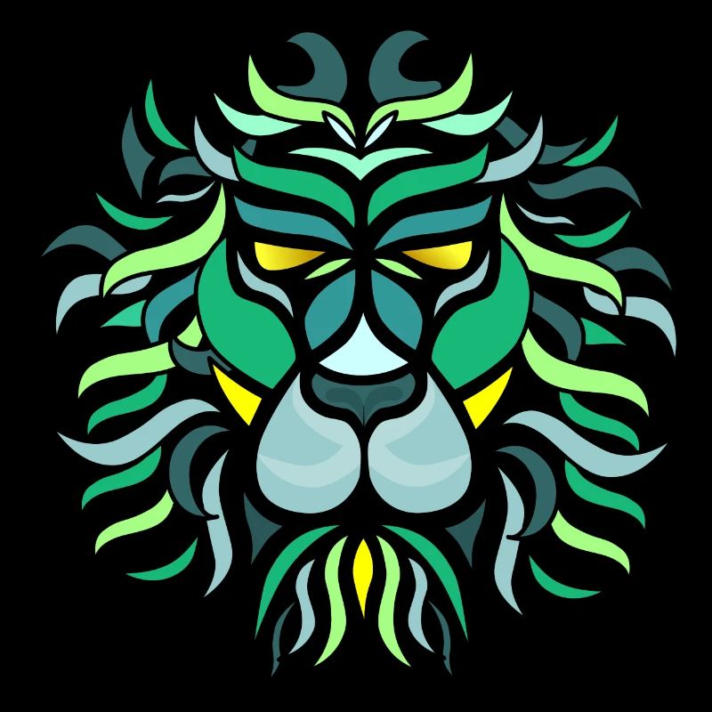 Wilder Löwe