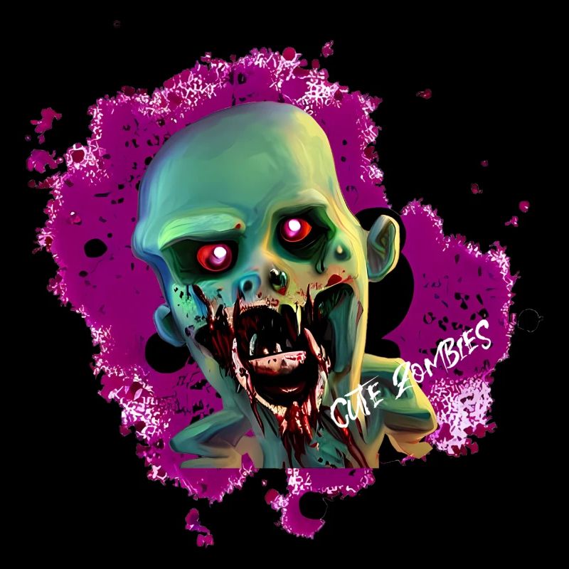 A Cute Zombie Violet Doyle