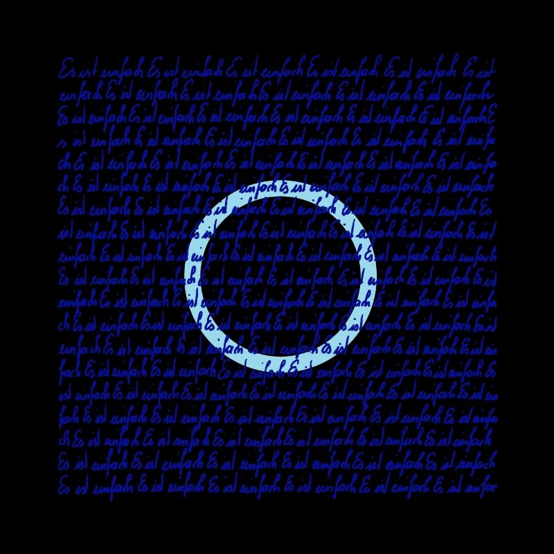 Semplicemente blu