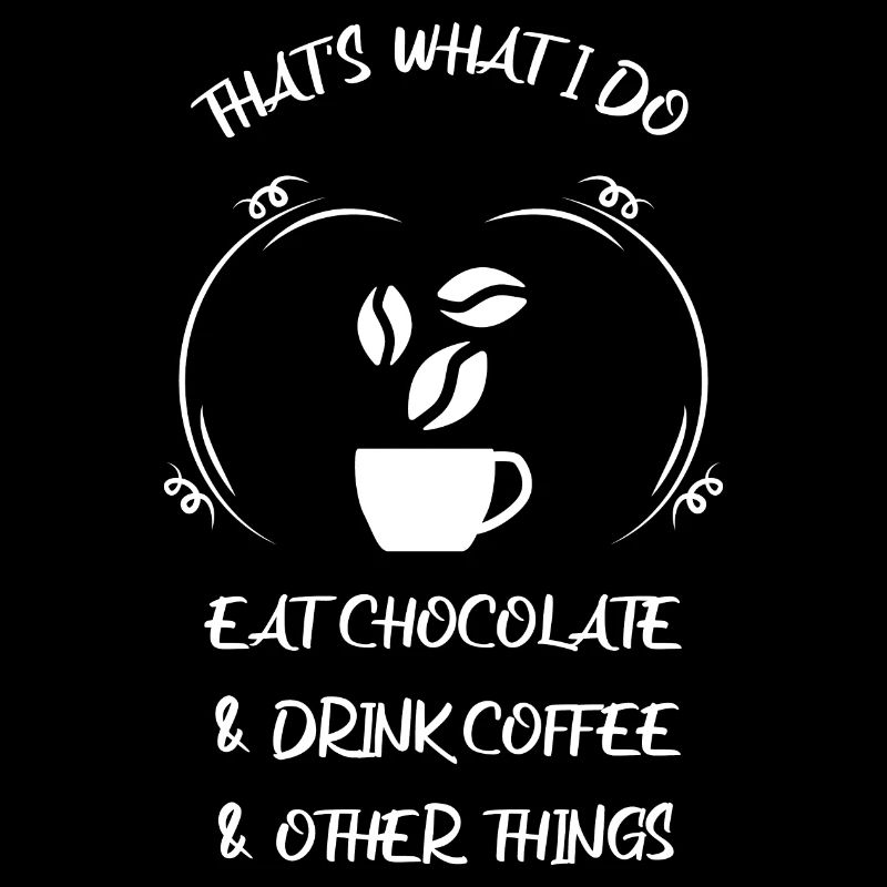 Café, expresso, café et chocolat