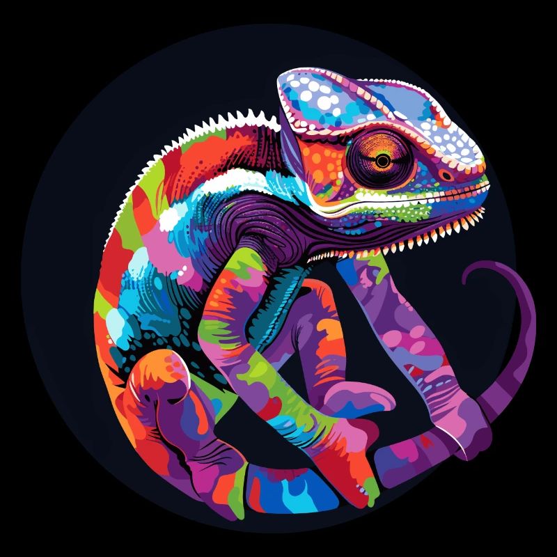 Chamäleon Eidechse Tarnung Eidechse