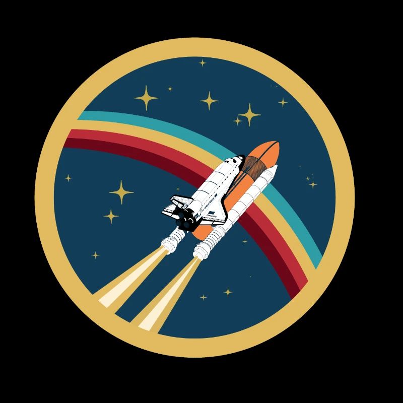 Fantasy Shirt: Space Shuttle, USA, NASA