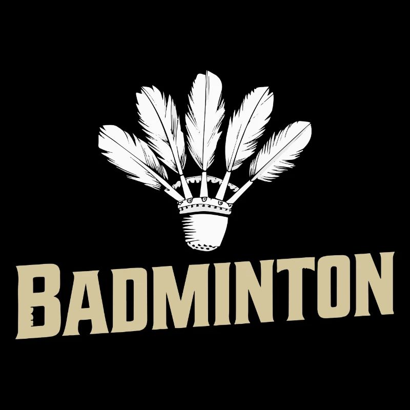 Badminton Retro Sport Vintage Federball Fan