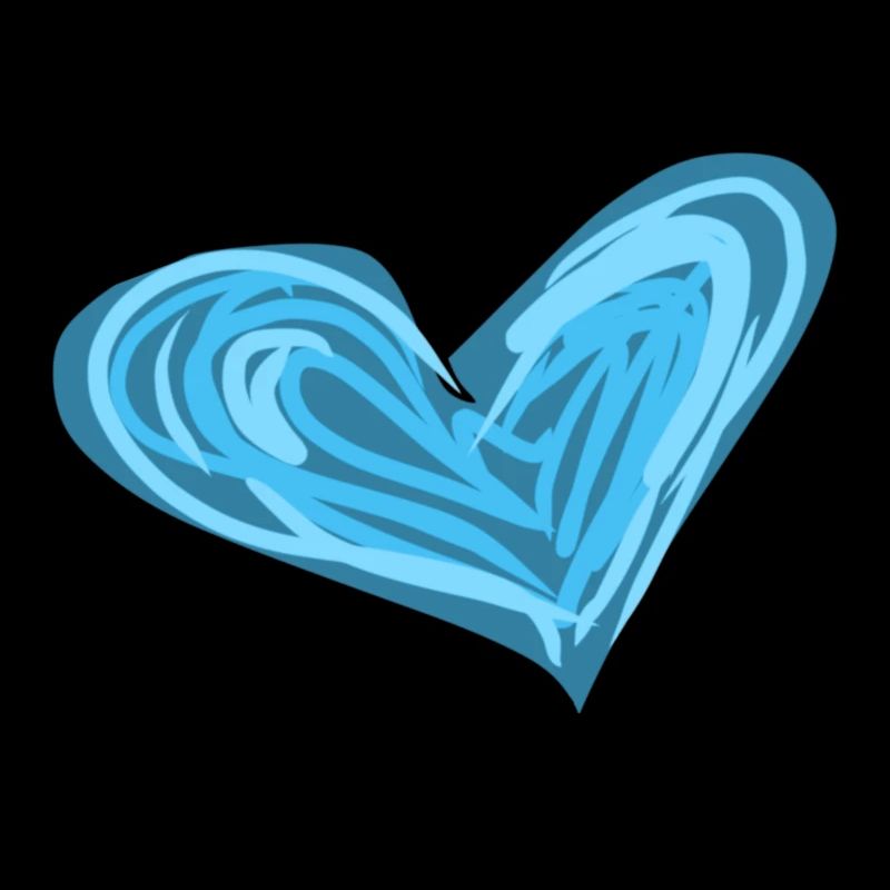 blue heart