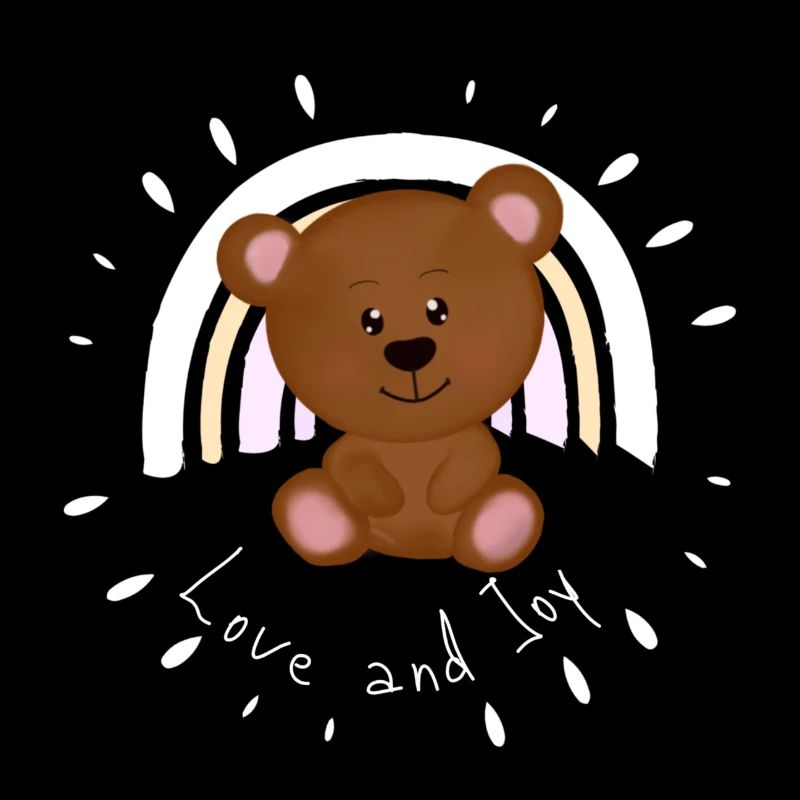 Rainbow Teddybär