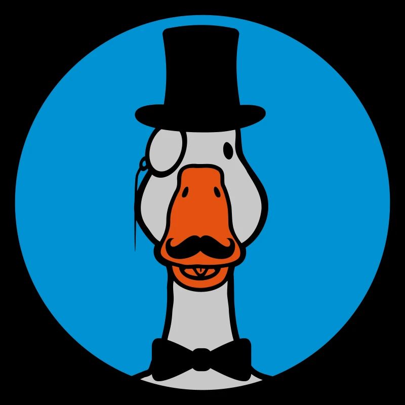 Comic Gans Sir Monokel