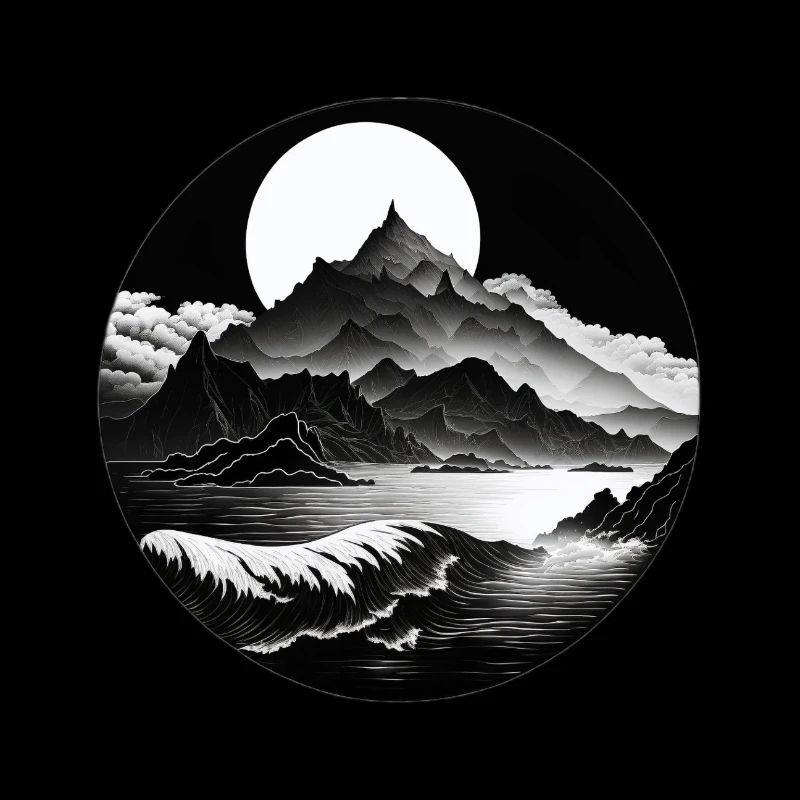 Black White Mountains