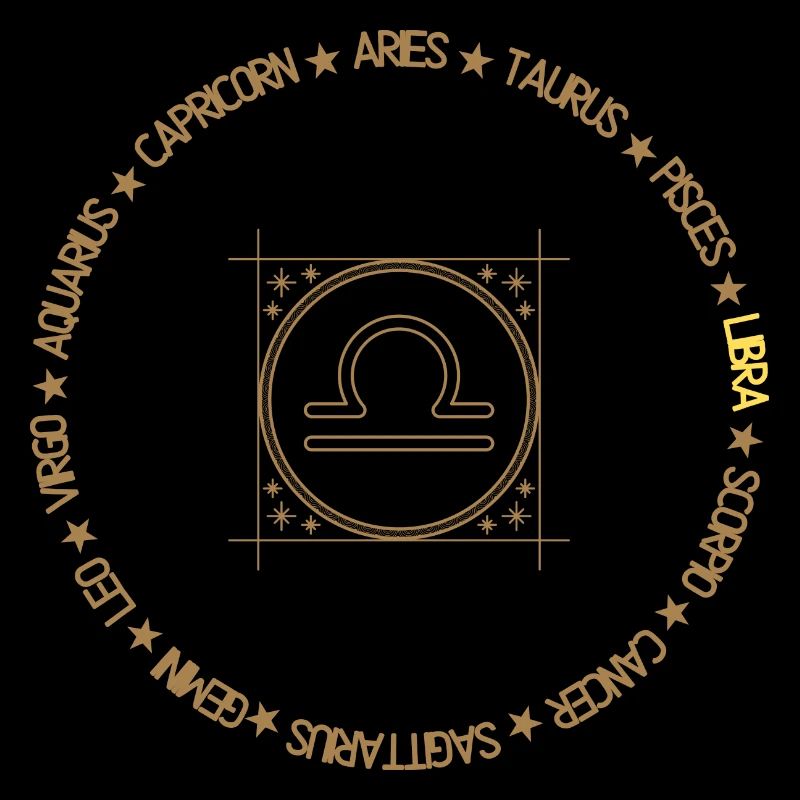 Zodiac circle Libra