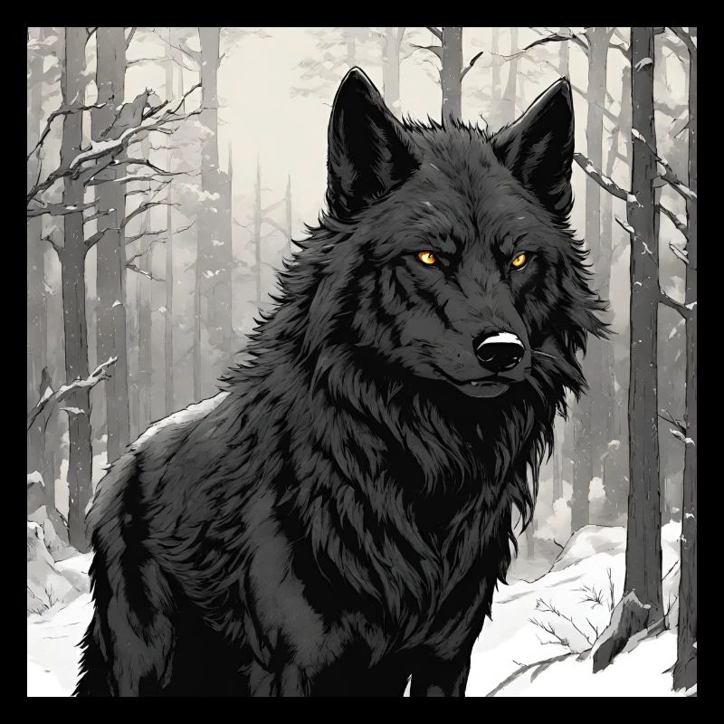 Loup noir