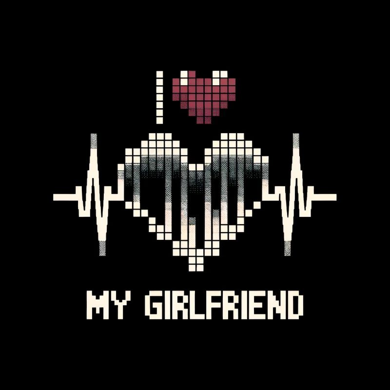 Digital Heartbeat Tee