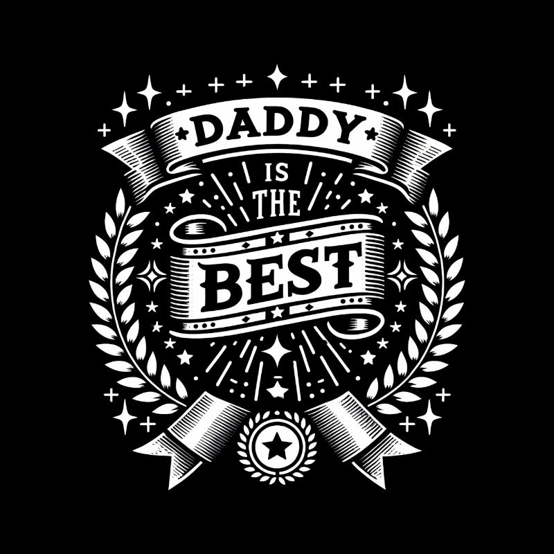 Badge « Meilleur papa de tous les temps »