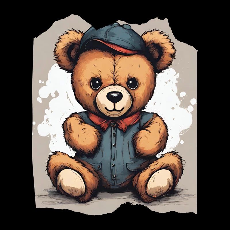 Denim Darling Teddy Bear Mignon Adorable Filles Cadeau