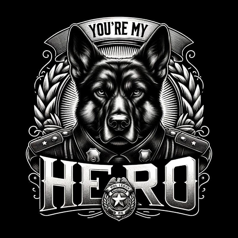 Hund Polizei Partner